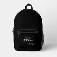 Vater der Groom Geschenk klassische Monogramm rust