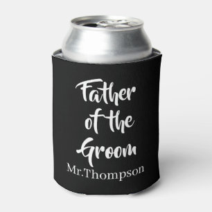 Vater der Groom Gewohnte Hochzeitspartei Geschenk Dosenkühler