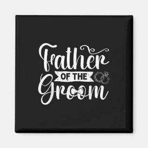 Vater der Groom Hochzeit Trauzeuge Bachelor Par Magnet