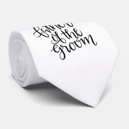Vater der Groom-Krawatte Krawatte