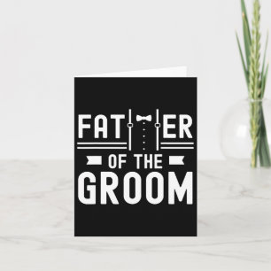 Vater der Groom Redewendungen Bachelor Party Hochz Karte