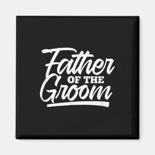 Vater der Groom Wedding Bachelor Party Matchin Magnet
