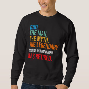 Vater Der Hersteller des legendären Präzisionsinst Sweatshirt