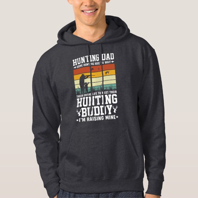 Vater der Jagd - stolzer Jäger Vater Hoodie (Vorderseite)