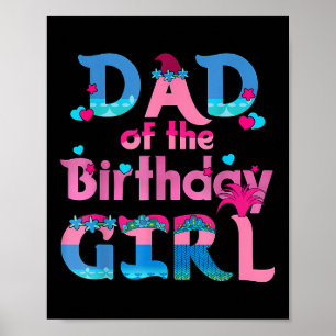 Vater der Jungfrau-Trollfamilie Party Decora Poster