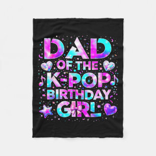 Vater der K-Pop-Birthday-Girls Korean Music  Fleecedecke