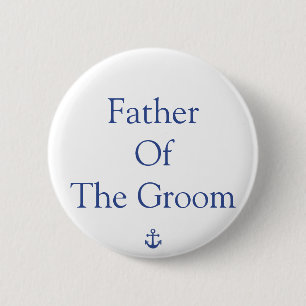 Vater der kalten Hochzeitsknöpfe im Bauernhof Button