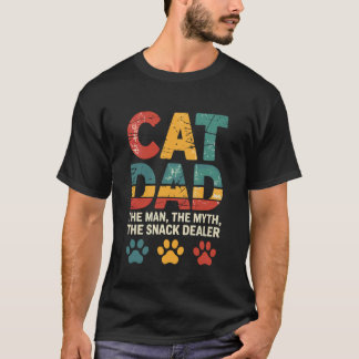 Vater der Katze Der Mann Mythos Snack-Händler Lust T-Shirt