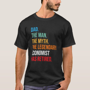 Vater: Der legendäre Ökonom hat sich zurückgezogen T-Shirt