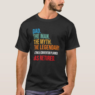 Vater Der legendäre Tagungs- und Tagungsplaner hat T-Shirt