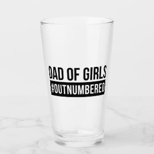 Vater der Mädchen #Outnummered Glas