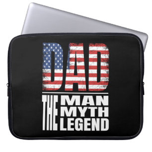 VATER DER MANN DER MYTH DER LEGENDE VETERANS GESCH LAPTOPSCHUTZHÜLLE