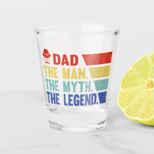 Vater. Der Mann, der Mythos, der Legende. Schnapsglas