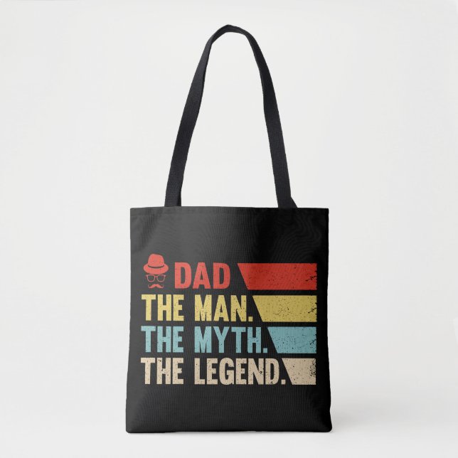  Vater. Der Mann, der Mythos, der Legende. Tasche (Vorderseite)