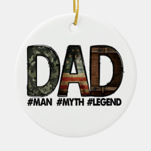 Vater - der Mann der Mythos der Legende Vater; Vat Keramik Ornament