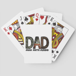 Vater - der Mann der Mythos der Legende Vater; Vat Spielkarten