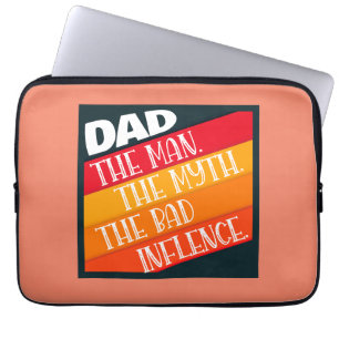 Vater der Mann, der Mythos, der schlechte Einfluss Laptopschutzhülle