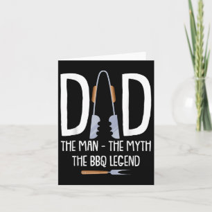 Vater Der Mann der Mythos Die Grillen lehnen lusti Karte