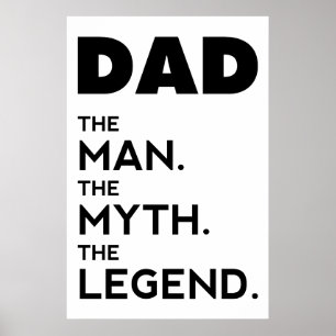 VATER, Der Mann, der Mythos, die Legende, das Vate Poster