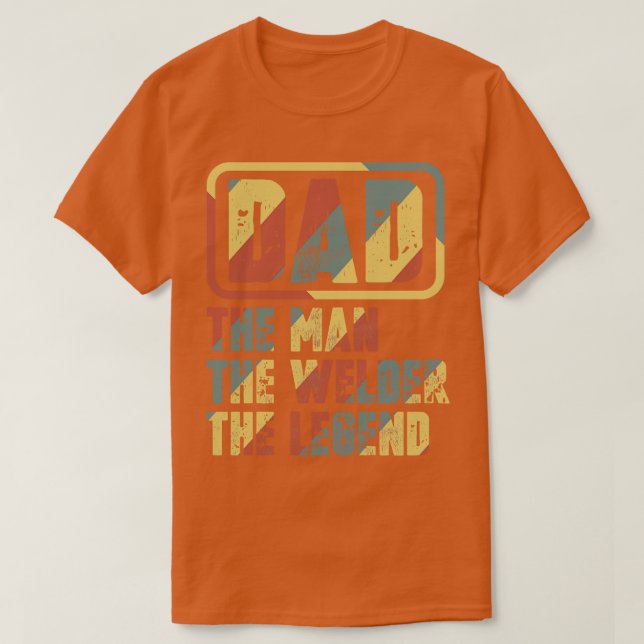 Vater Der Mann, der Welke der1 T-Shirt (Design vorne)