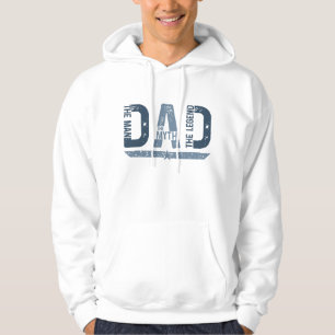"VATER Der Mann Mith Legend" Vatertagsgeschenk Hoodie