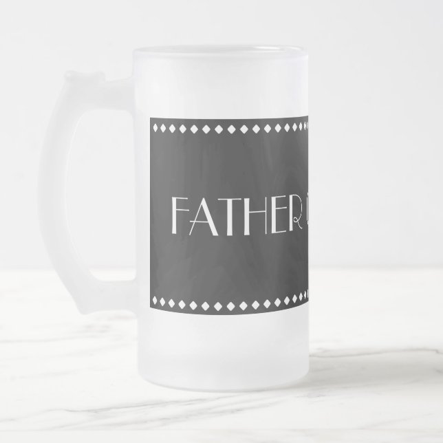 Vater der Mattierten Tasse des Grooms (Links)