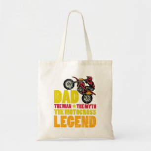 Vater Der Mensch Der Mythos der Motocross-Legende Tragetasche