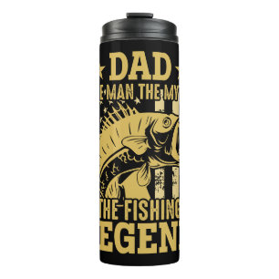 Vater - Der Mensch, der Mythos, die Fische Thermosbecher
