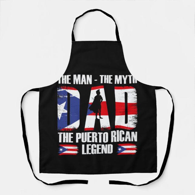 Vater Der Mythos der Puerto-Rico-Legende Schürze (Vorderseite)