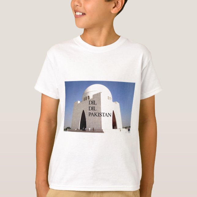 Vater der Nation: Mazar-e-Quaid T-Shirt (Vorderseite)