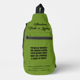 "Vater der Nationen" Bibelglaube-Schultertasche Crossbody Bag