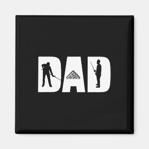 Vater Der Pool Shark Billard Fathed Day Gift Pool Magnet
