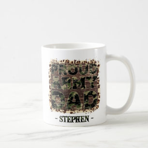 Vater der Proud-Armee - kühne Camouflage Kaffeetasse