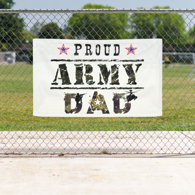 Vater der Proud Army Banner (Insitu)