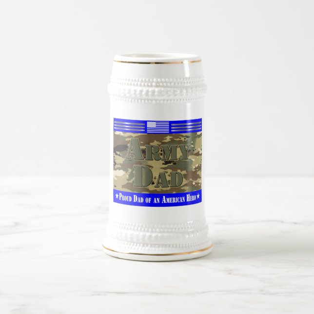 Vater der Proud Army Bierglas (Mittel)
