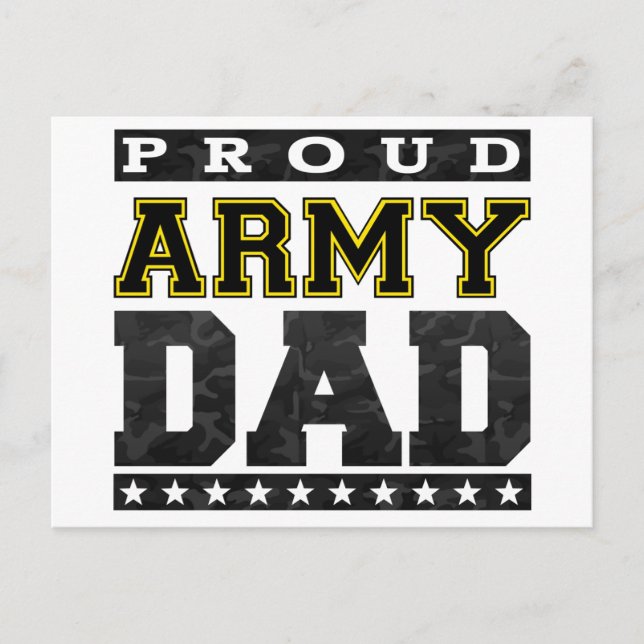 Vater der Proud Army Postkarte (Vorderseite)
