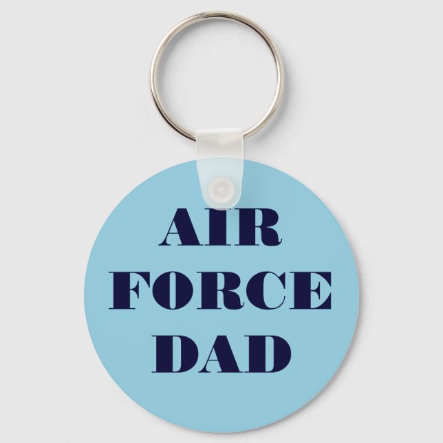 Vater der Schlüsselketten-Luftstreitkräfte Schlüsselanhänger (Vorderseite)