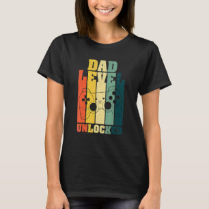 Vater der Schwangerschaftsankündigung entriegelt T-Shirt