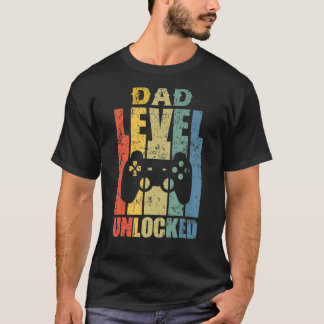 Vater der Schwangerschaftsankündigung entriegelt T-Shirt