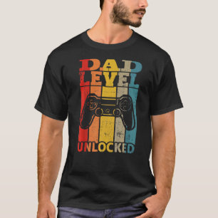 Vater der Schwangerschaftsankündigung entriegelt T-Shirt