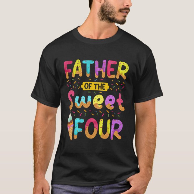 Vater der süßen 4. Eis Py T-Shirt (Vorderseite)