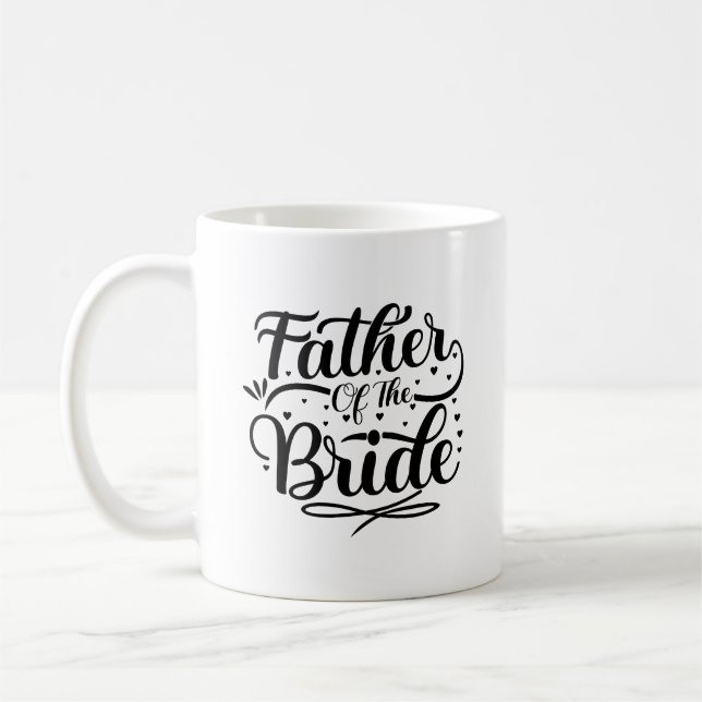 Vater der Tasse für Bridetypografie (Links)