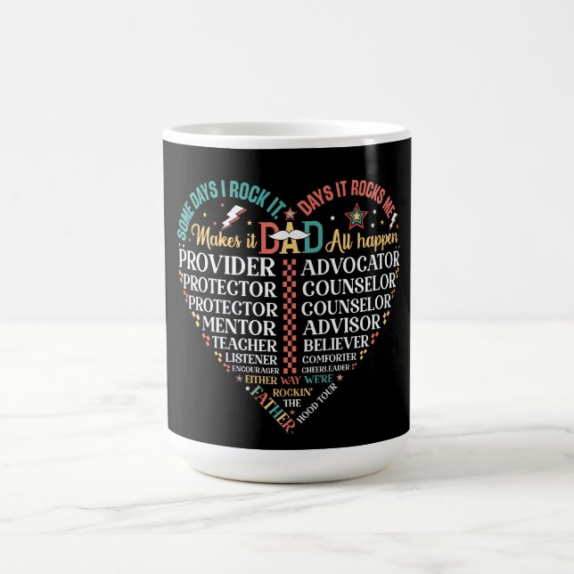 Vater: Der ultimative Balancing Act Kaffeetasse (Mittel)