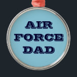 Vater der Zierluftwaffe Ornament Aus Metall<br><div class="desc">Vater der Zierluftwaffe</div>