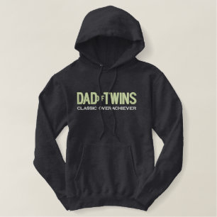 VATER DER ZWILLINGE BESTICKTER HOODIE