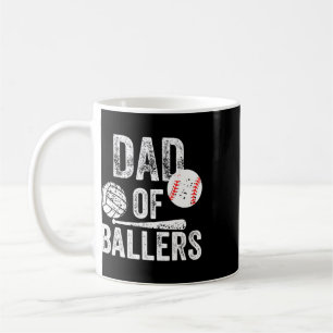 Vater des Ballers Volleyball Baseball-Vater Vater Kaffeetasse