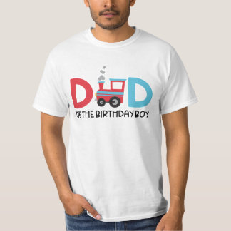 Vater des Birthday Boy Train Party T - Shirt