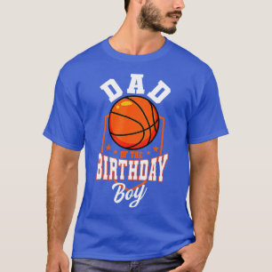 Vater des Geburtstags Boy Basketball Heme Bday Par T-Shirt