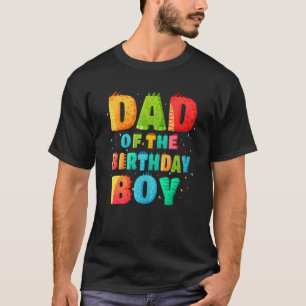 Vater des Geburtstags Boy Rex Dinosaur Daddy Papa  T-Shirt