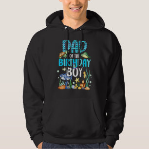 Vater des Geburtstags Boy Sea Fish Ocean Animals A Hoodie